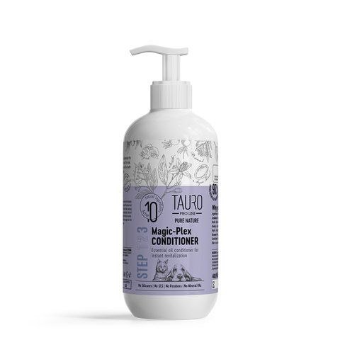 Кондиціонер для відновлення шерсті собак і котів Tauro Pro Line Pure Nature Magic-Plex, 400 ml TPL63794 фото