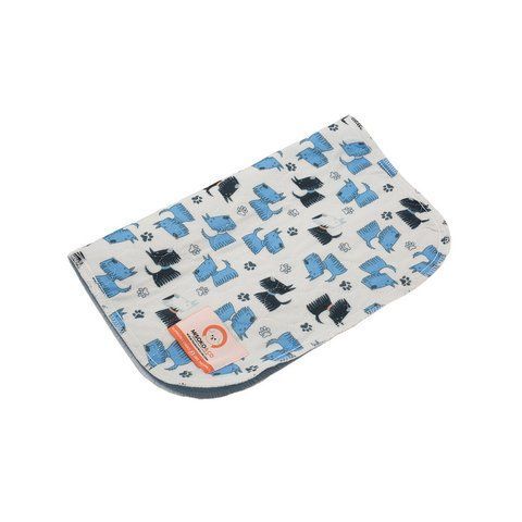 Misoko&Co Багаторазова пелюшка для собак 80x140 см (з блакитними цуценятами) HAINMSK63020 фото
