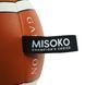 MISOKO&CO Игрушка для собак, мяч надувной, в форме мяча для регби, коричневый, 41 см