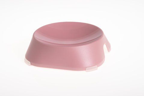 FIBOO плоская миска Flat Bowl, без антискользящих накладок, розовый FIB0129 фото