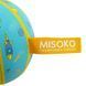 MISOKO&CO Игрушка для собак, мяч надувной, в форме баскетбольного мяча, голубой, 15 см