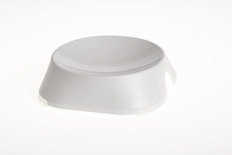 FIBOO плоская миска Flat Bowl, без антискользящих накладок, белый FIB0133 фото