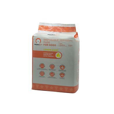 Misoko&Co Одноразовые пеленки для собак с ароматом лимона (щенки и лапки), 45*60 см SHAMSK63061_50 фото