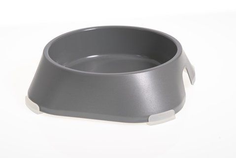 FIBOO Миска з антиковзними накладками, розмір L, світло-сіра FIB0122 фото