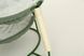 Двойной лежак для домашних животных MISOKO Pet bed, round, double, steel frame, 70x50x40 cm, light green