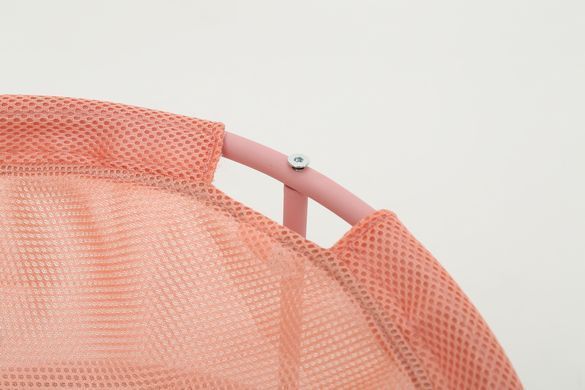 Складной лежак для домашних животных MISOKO Pet bed round, 45x45x22 cm, pink HOOP31834 фото